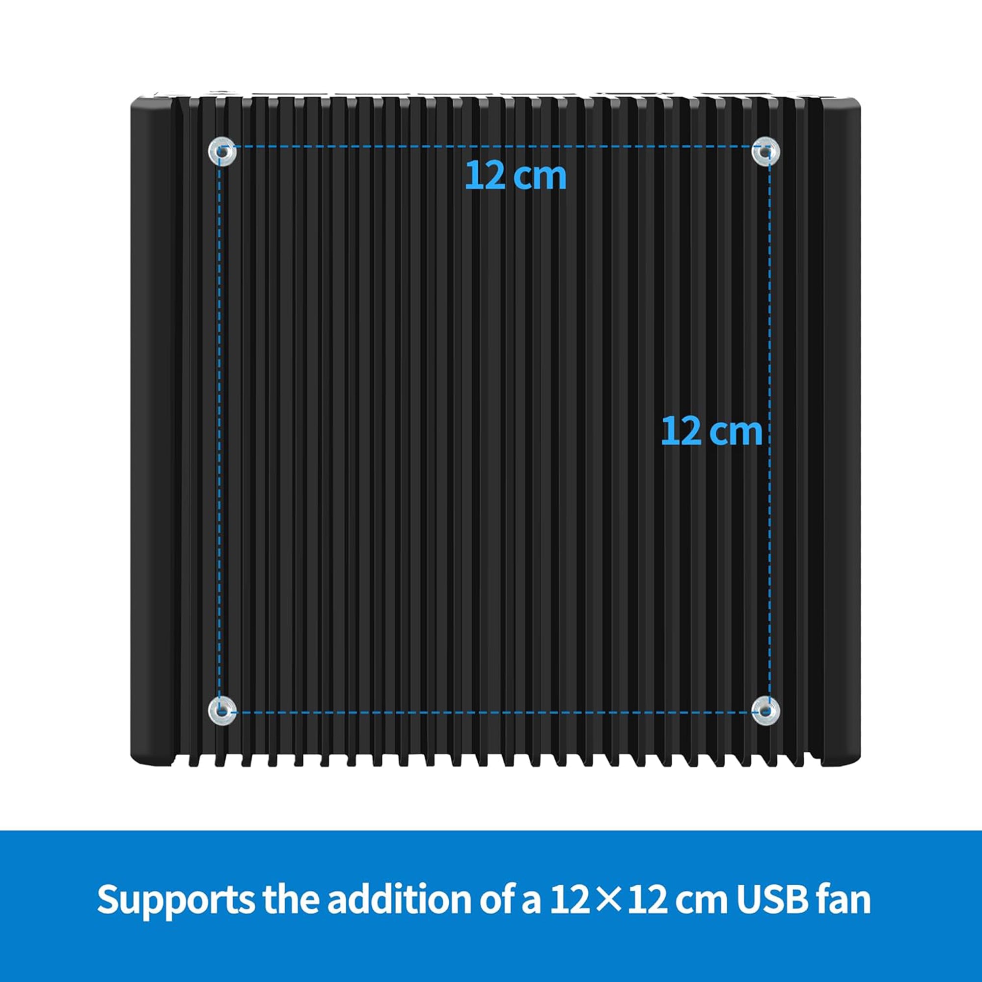 CWWK Mini PC F16 Fanless Ryzen 5 5500U Firewall Appliance, 4 x i226-V 2.5GbE LAN OPNsense Mini Computer