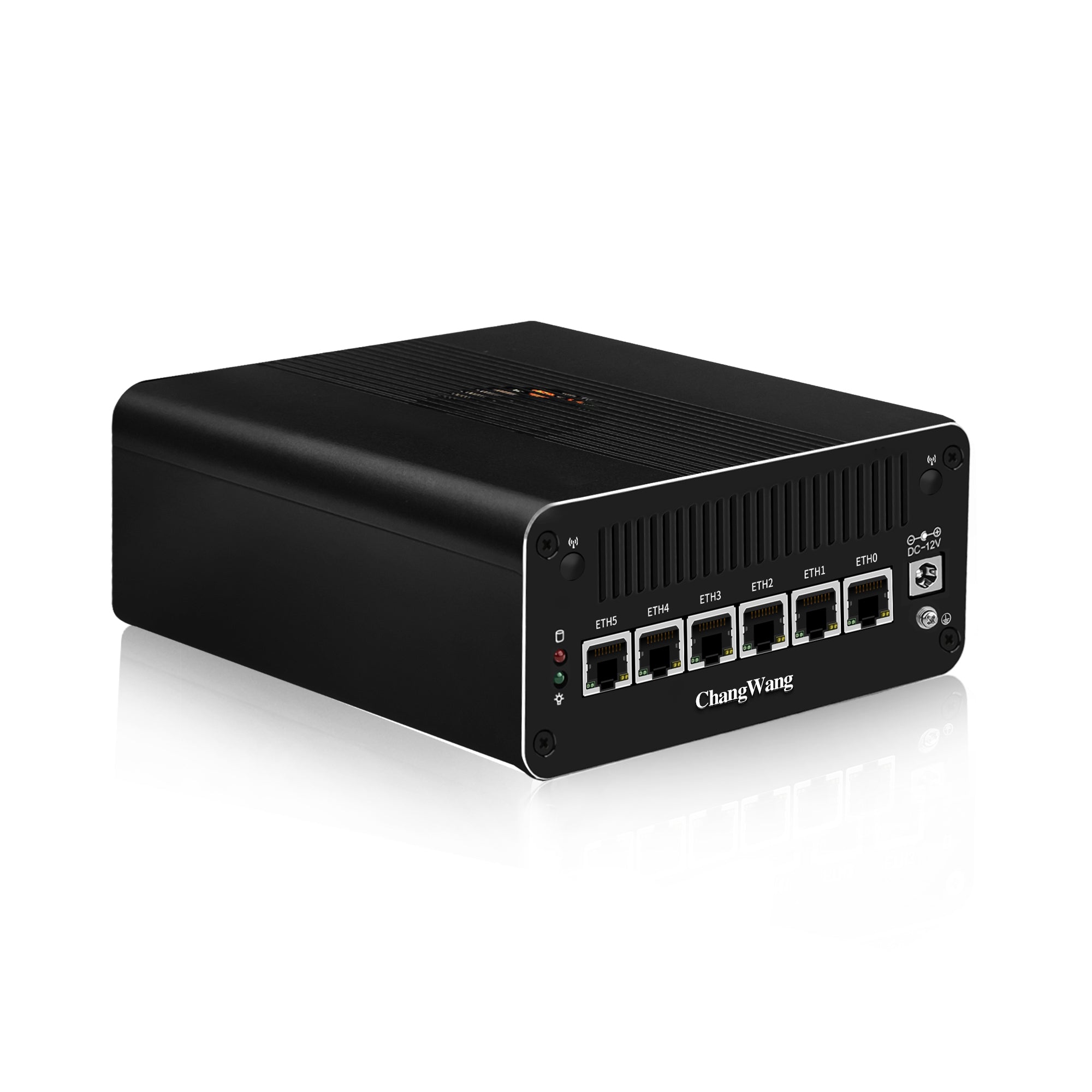 CWWK F19 Microcomputers and Computer Hardware 13th Gen U300, 6X i226-V 2.5G LAN Firewall Appliance RAM, SSD, Triple 4K HD/DP/USB C, TF Slot, USB3.2