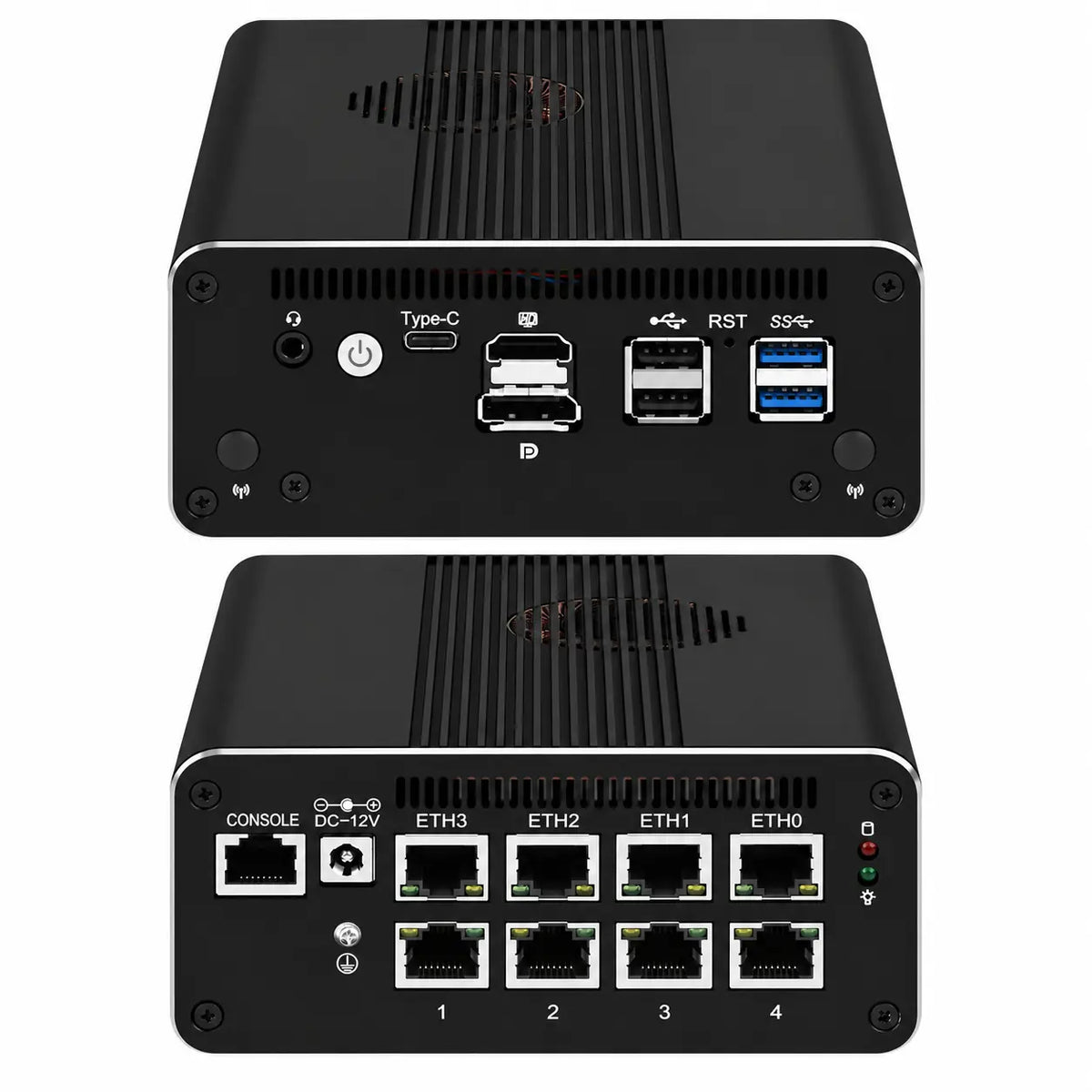 CWWK F15 8-Port 2.5GbE Firewall Mini PC with Fan