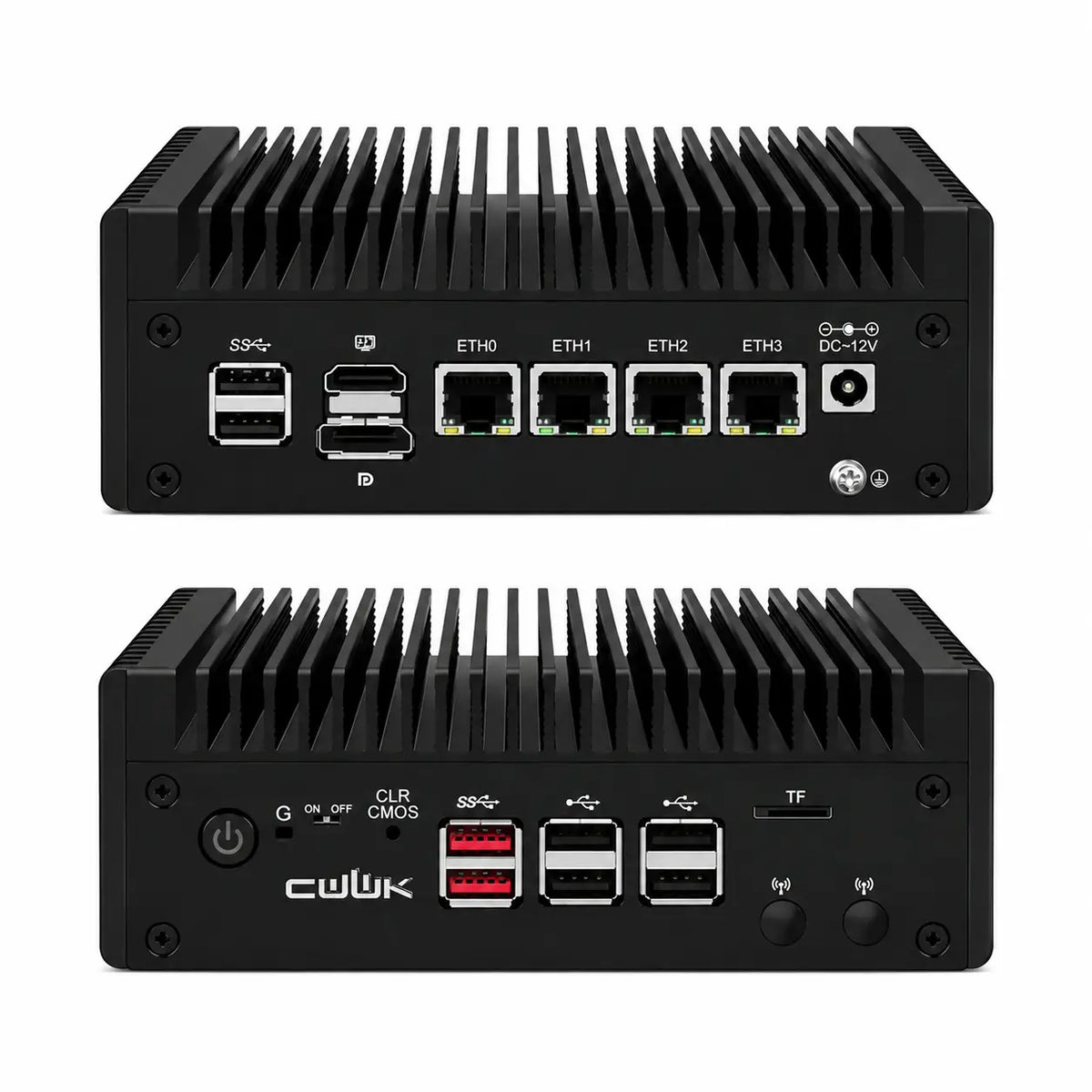 CWWK F4 4-Port 2.5GbE Firewall Mini PC