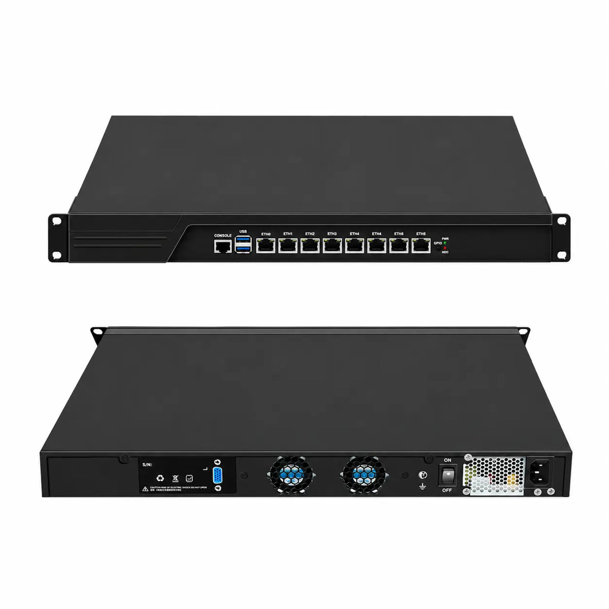 CWWK CW-U23 1U 10GbE Rackmount Firewall Appliance