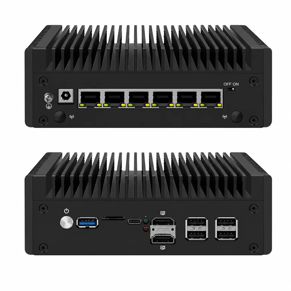 CWWK F5 6-Port 2.5GbE Firewall Mini PC