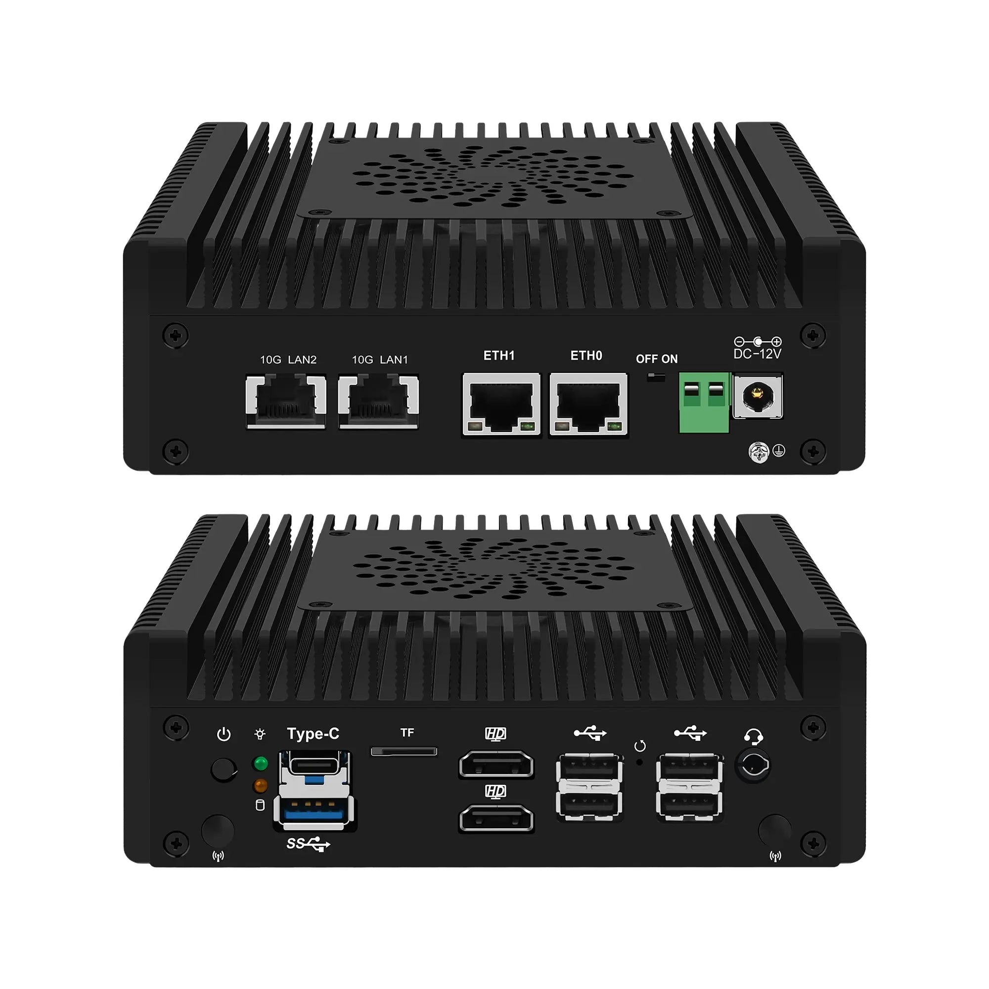 CWWK S7 Pro N150 N355 Mini PC Firewall with 2 Port 10GbE RJ45 + 2 Port 2.5GbE LAN,DDR5