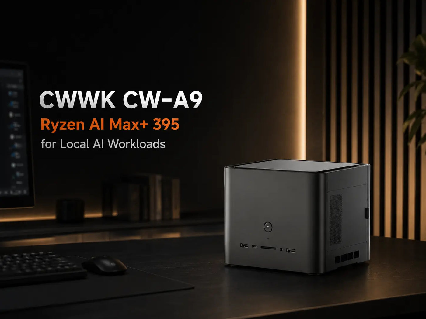 CWWK CW-A9 Ryzen AI Max+ 395 for Local AI Workloads