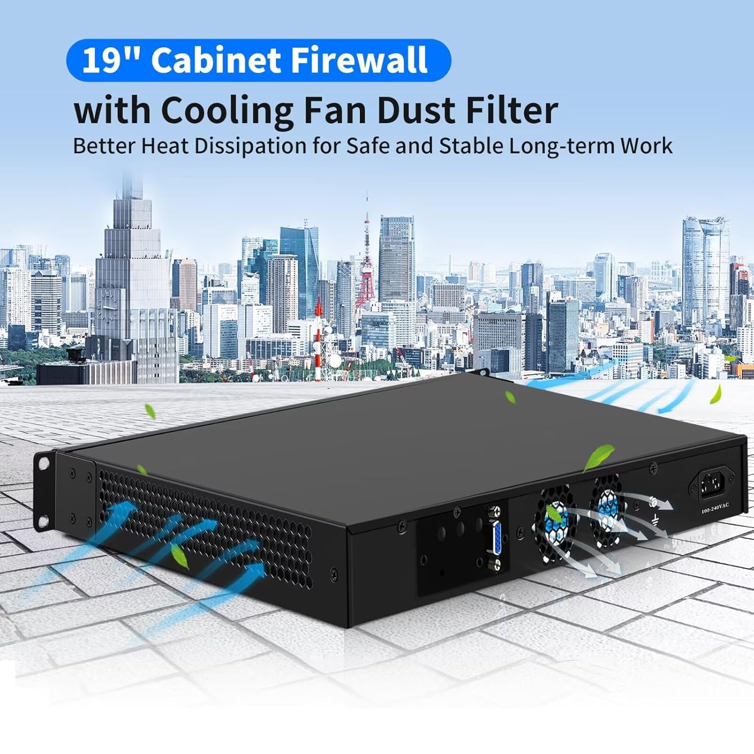CWWK 1U B660 19" Rackmount Firewall i3-12100 i5-13400 i7-14700 Router PC 6 i226V 2.5GB LAN 10GbE SFP+ OPNsense Network Appliance