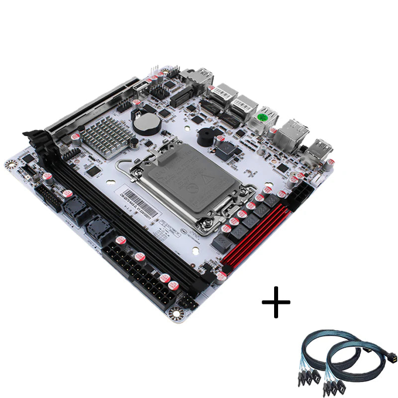 CWWK NAS-B-Q670-Plus 8 Bay NAS Motherboard with Dual 2.5GbE and 3x M.2