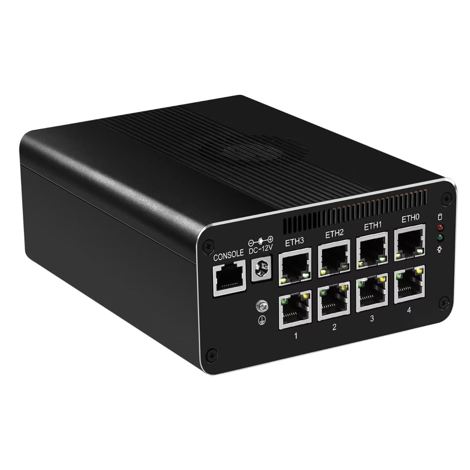 CWWK F14 Mini PC Firewall Micro Appliance, 8 Port i226V 2.5GbE LAN,12th Gen Core i5 1240P, OPNsense Hardware