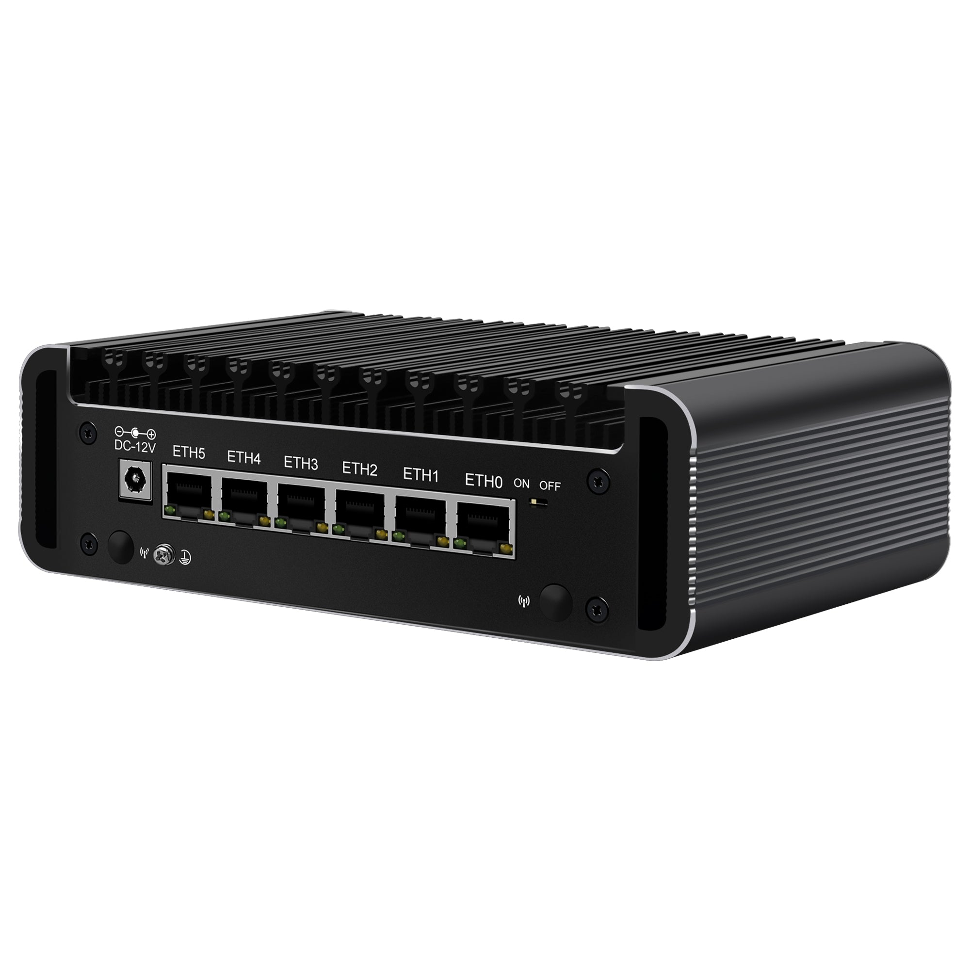 CWWK F11 Fanless Mini PC Firewall Hardware for Opnsense Pfsense,Softer Router Intel N150 N100 N305 N355, 6 x 2.5 Gbe i226V Lan, DDR5 RAM NVMe SSD