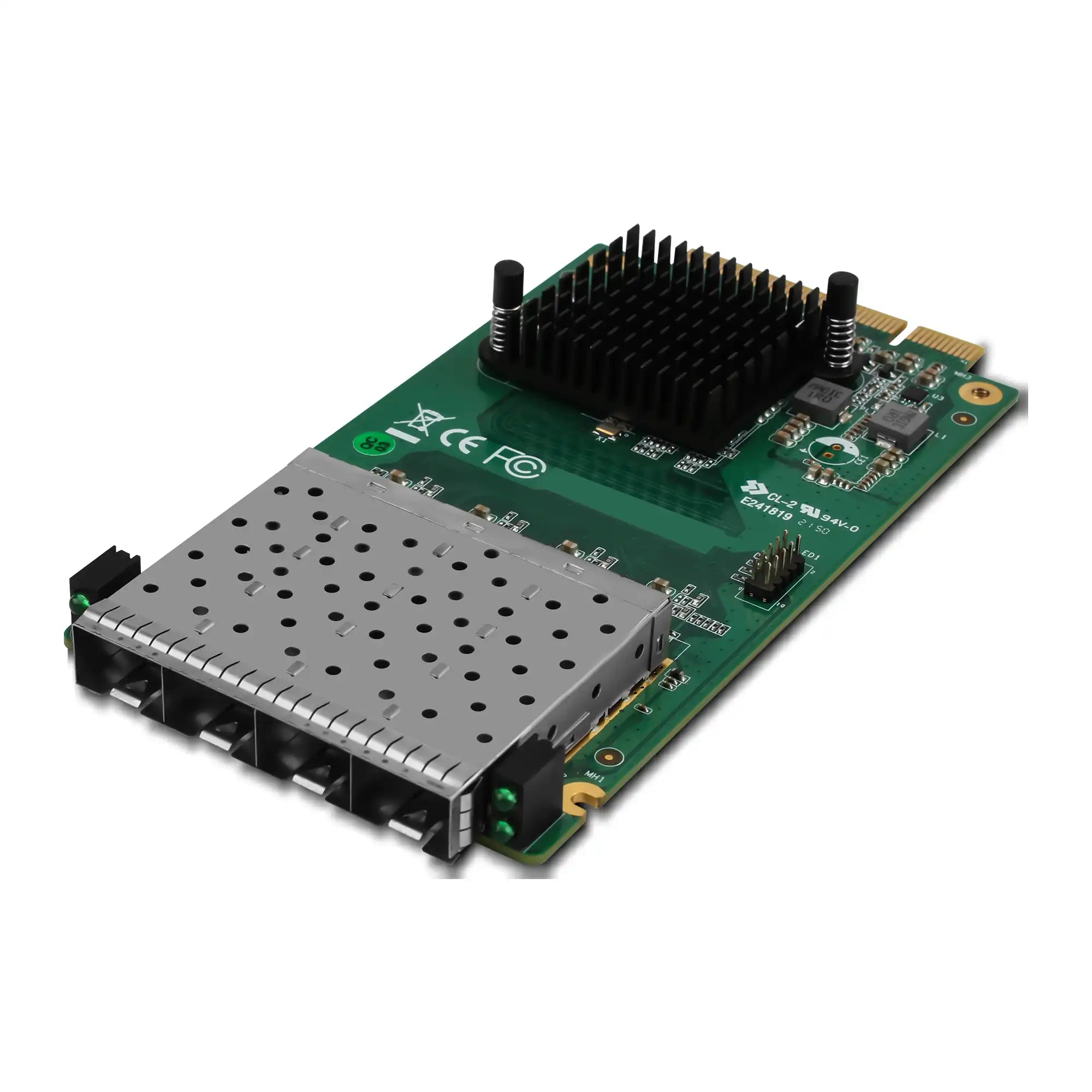 4-Port 10GbE SFP+ Network Expansion Card