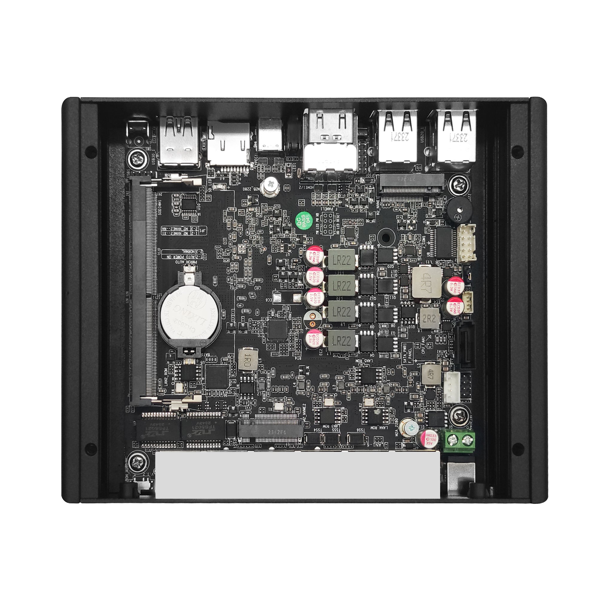 CWWK F9 Fanless Mini PC Firewall Hardware for Opnsense Pfsense,Softer Router N150 N100 N305 N355, 6 x 2.5 Gbe i226V Lan
