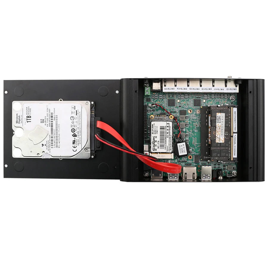 CWWK F25 Firewall Micro Appliance Mini PC The 11th generation i5-1135G7/i7-1165G7 fanless mini 6-port i226-2.5g soft route newly upgraded copper tube chassis