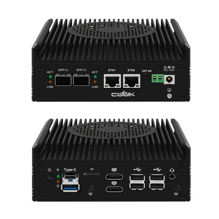 CWWK S6 Dual 2.5GbE + Dual 10GbE SFP+ Firewall Mini PC