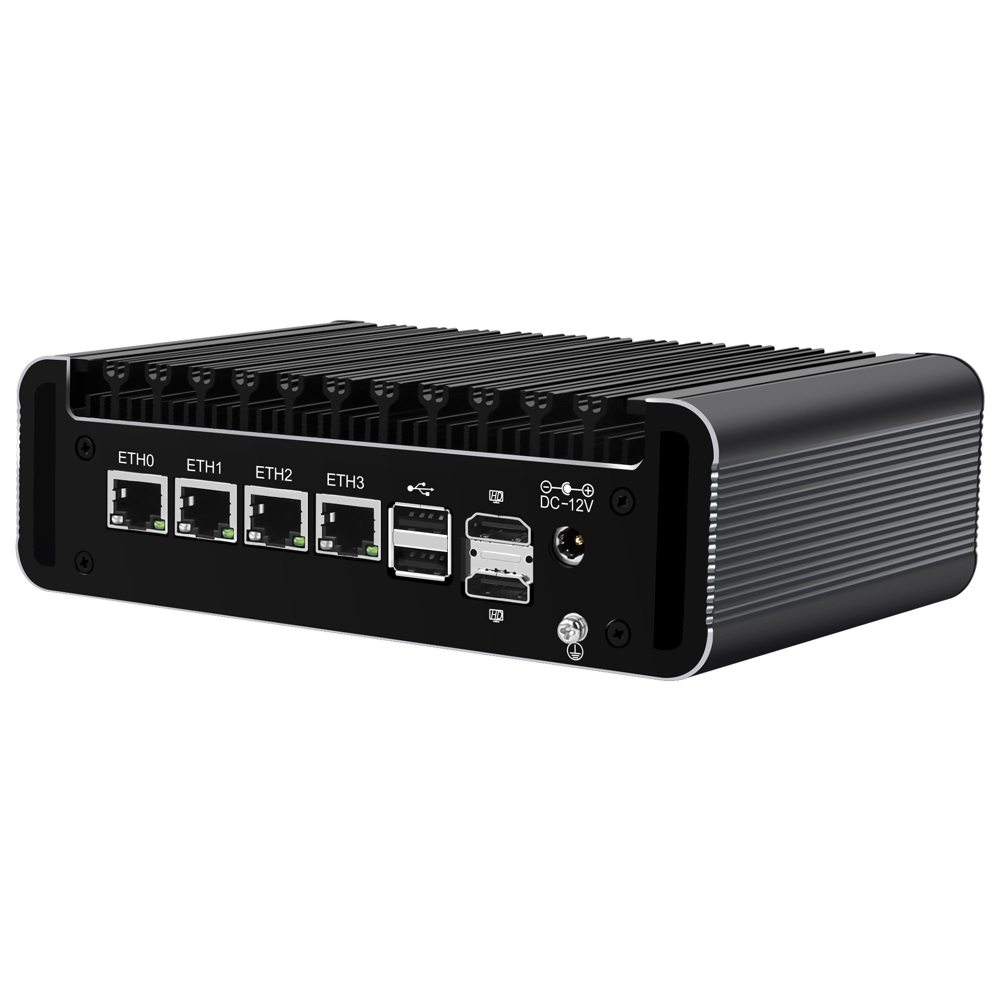 CWWK F3 Fanless Mini PC Firewall Appliance with 4 x Intel i226 2.5GbE, DDR5, Dual NVMe, Dual SATA, HDMI/DP/Type-C