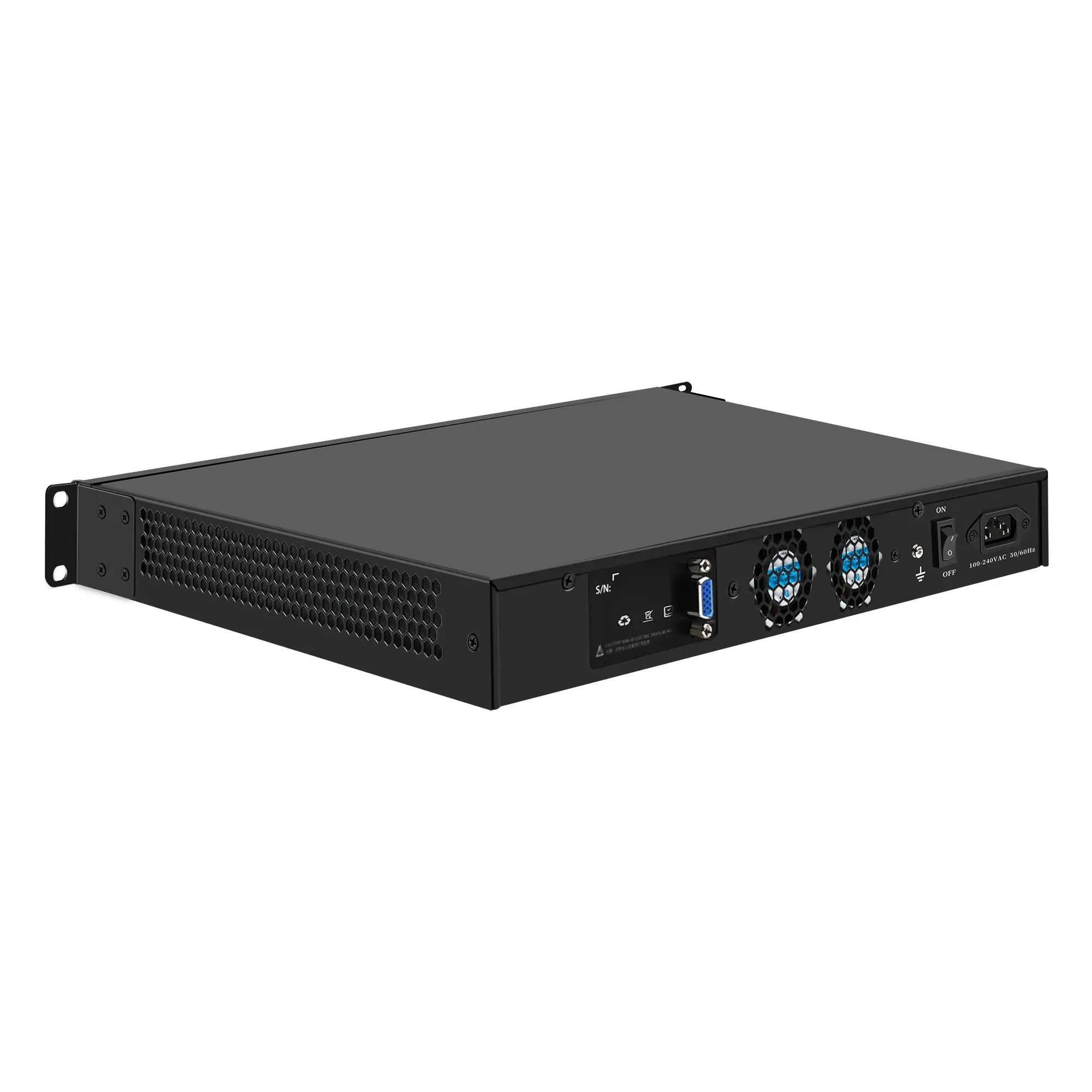 CWWK CW-U98 Rackmount Firewall Router PC, 6 LAN Network Gateway for Home Lab & Small Business