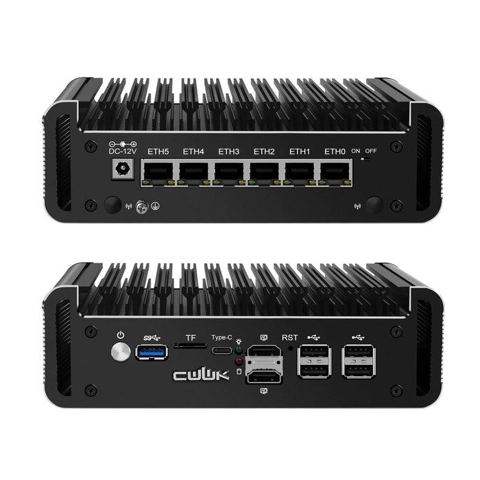 CWWK F11 6-Port 2.5GbE Fanless Firewall Mini PC