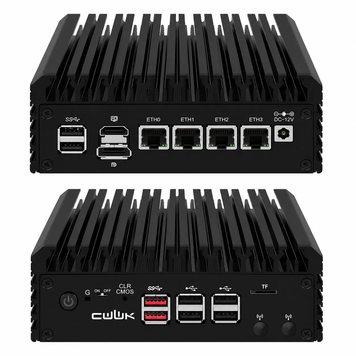CWWK F6 4-Port 2.5GbE Firewall Mini PC