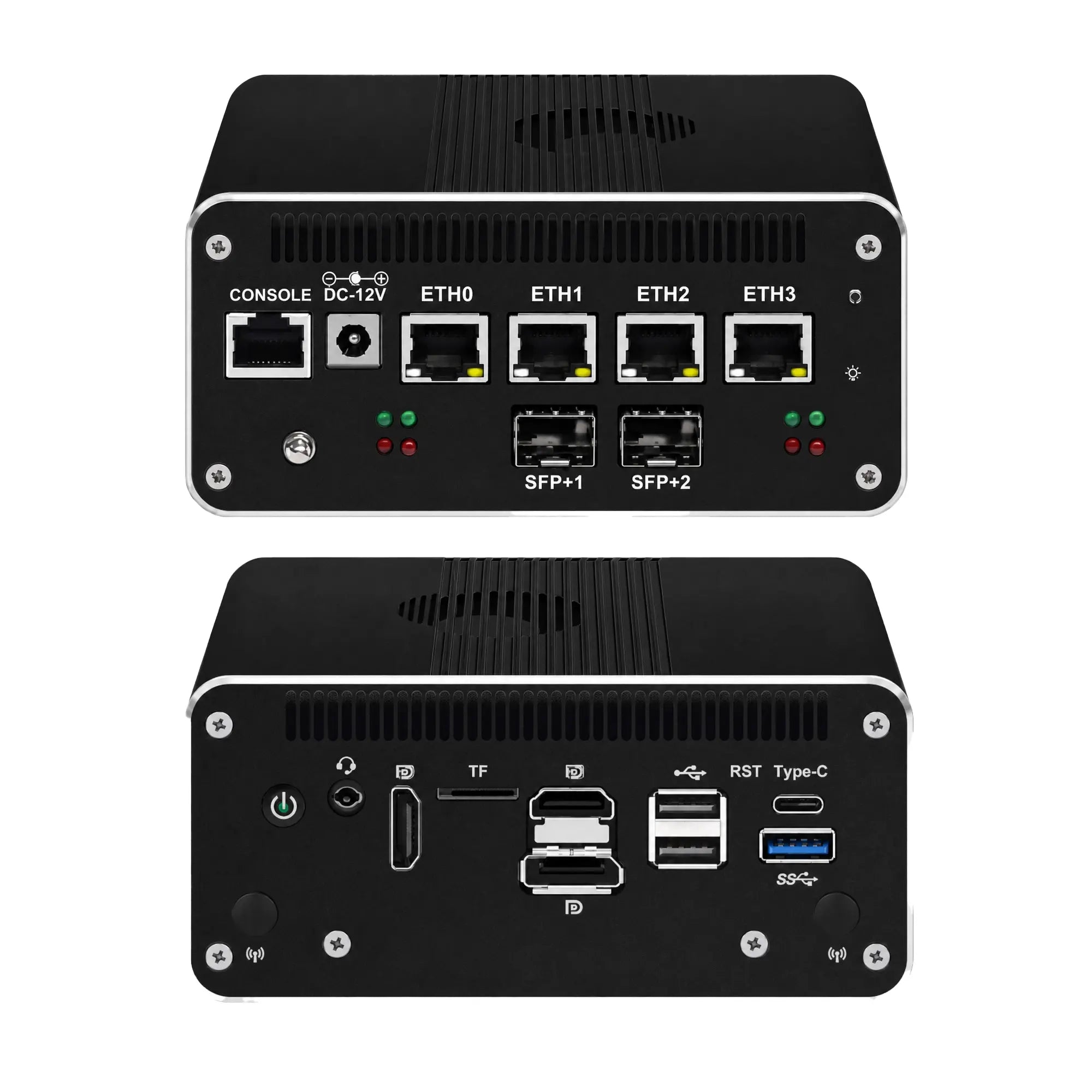 CWWK CW-S4 Mini PC Router Micro Firewall Appliance,12th to 13th generation CPUs, 2 X 10GbE SFP+, OPNsense Hardware