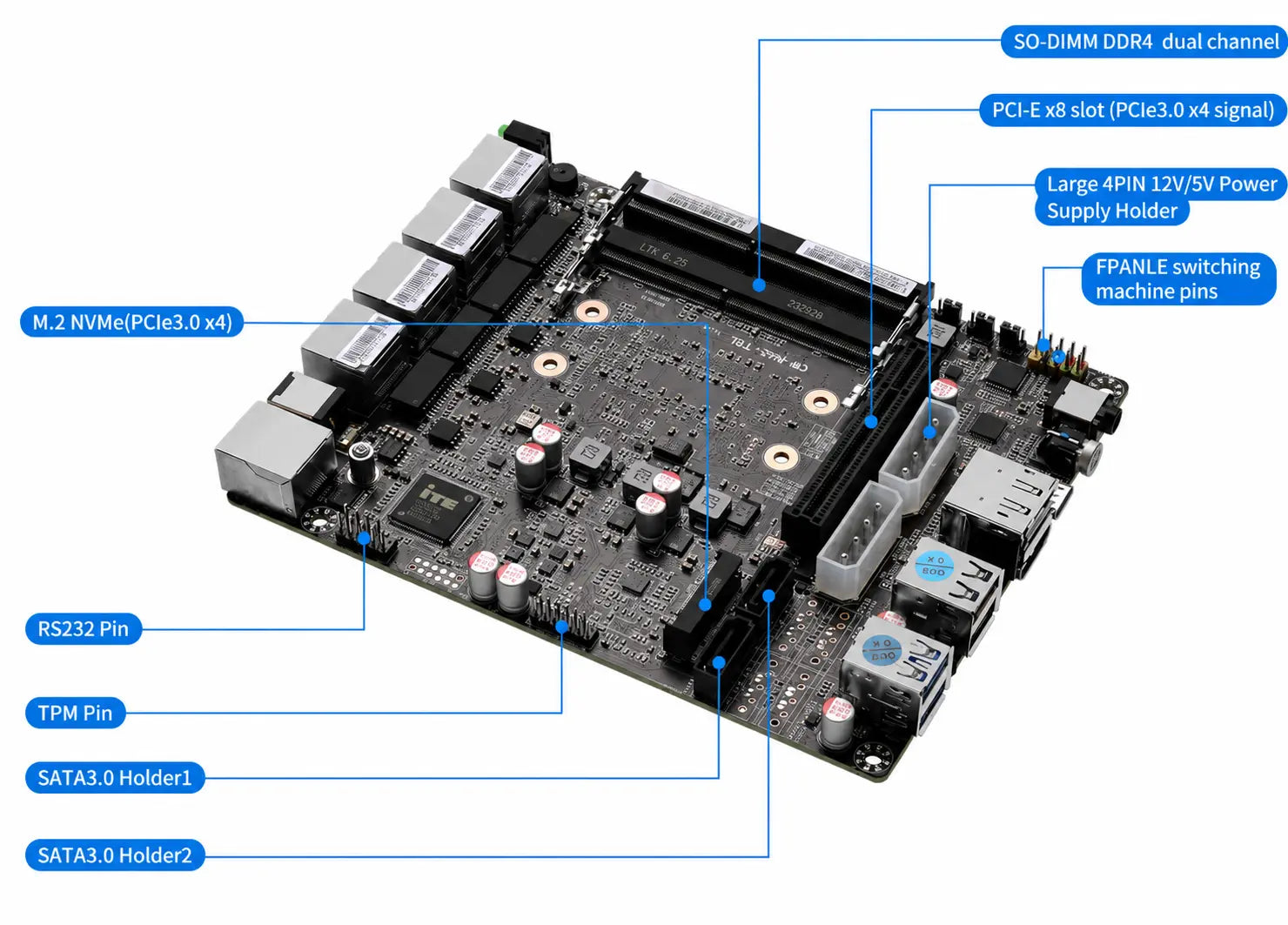 CWWK CW-S5 Dual 10GbE Network Mini PC with 11th generation CPU