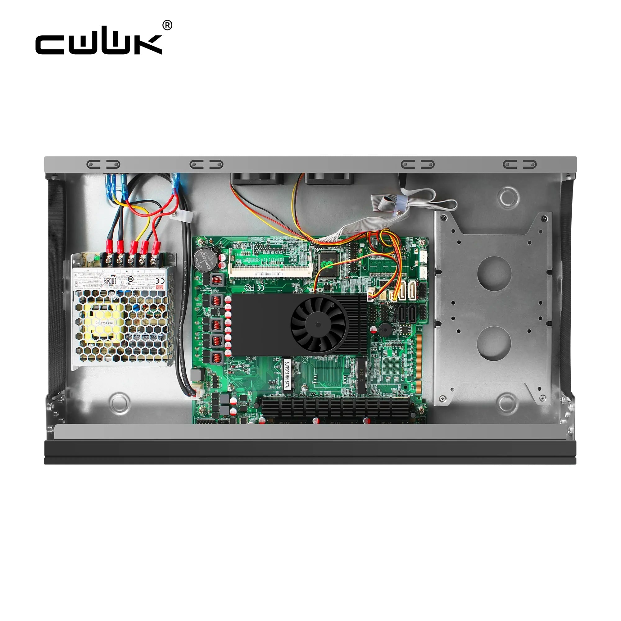 CWWK CW-U10 1U Firewall 19“ Rackmount Appliance Intel i3-3217U 6×Gigabit LAN for pfSense OPNsense VPN