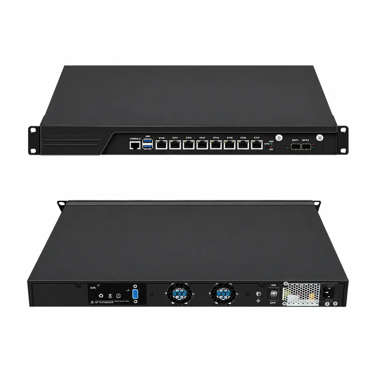CWWK CW-U23 1U 10GbE Rackmount Firewall Appliance