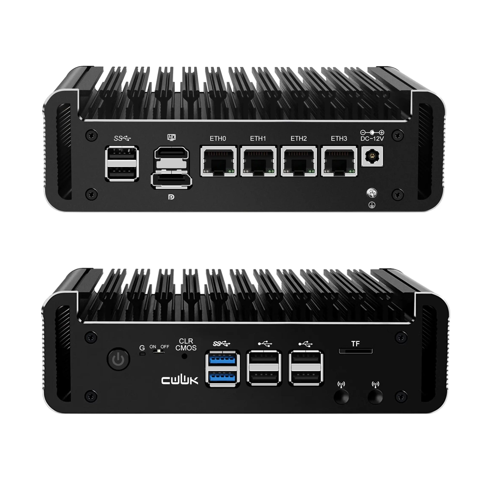 CWWK F23 Mini ITX with Intel J6413 and 4x 2.5G LAN Built for Firewall Router and Compact Network Systems