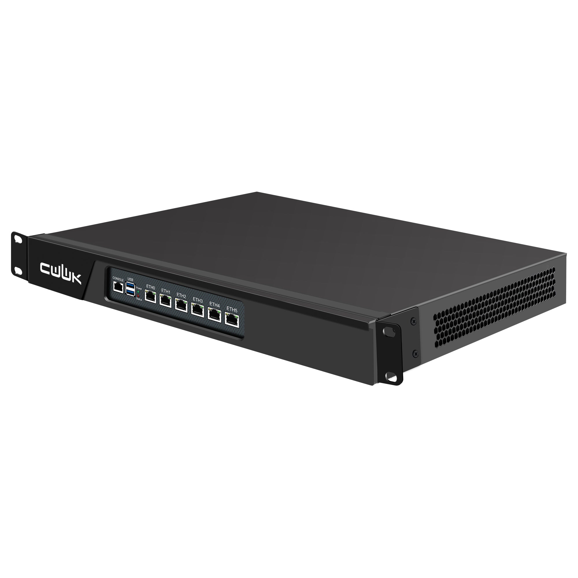 CWWK CW-U1 Firewall Appliance N305/N100 U1, 6 x i226-V 2.5GbE LAN Firewall Hardware VPN Router PC, DDR5 RAM SSD OPNsense Hardware 19”Rackmount for Homelab Server with VGA, SIM
