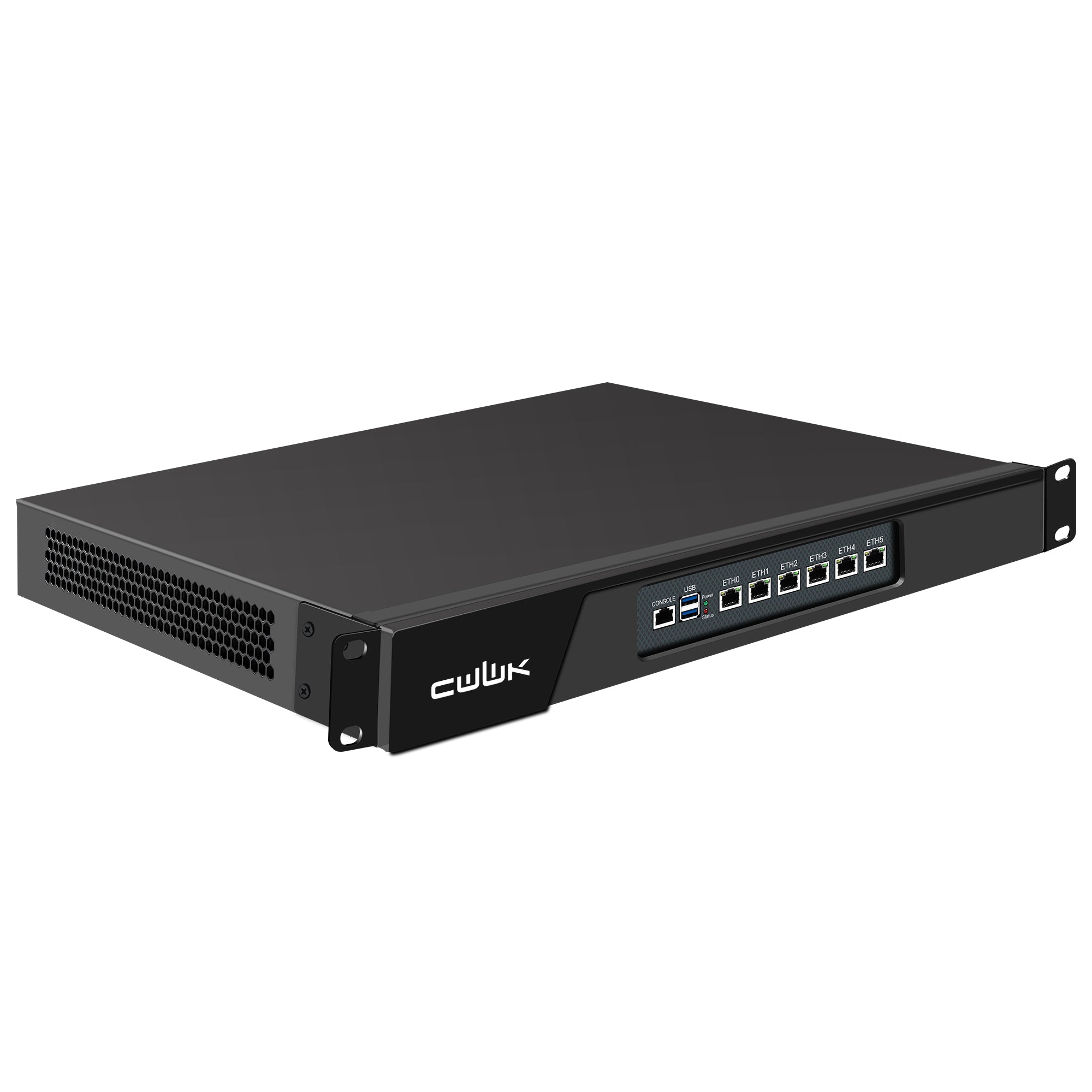 CWWK CW-U1 Firewall Appliance N305/N100 U1, 6 x i226-V 2.5GbE LAN Firewall Hardware VPN Router PC, DDR5 RAM SSD OPNsense Hardware 19”Rackmount for Homelab Server with VGA, SIM