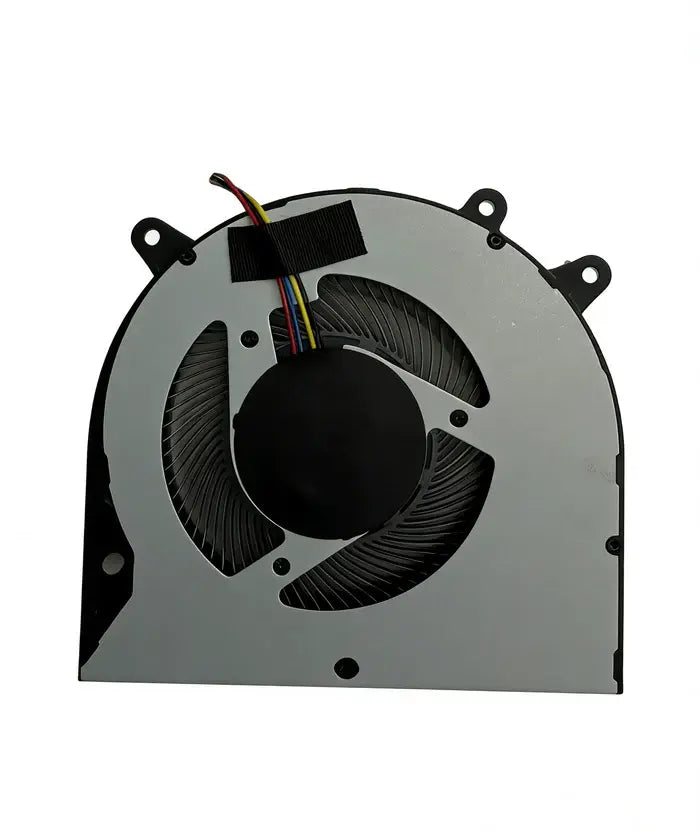 Computer fan on a white background