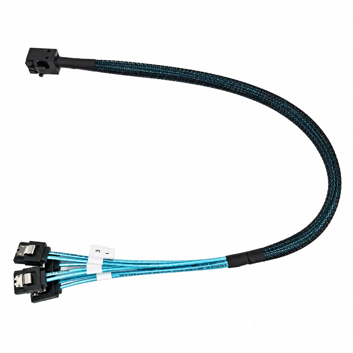 SFF-8643 to 4× SATA 3.0 Data Cable for CWWK NAS Motherboards