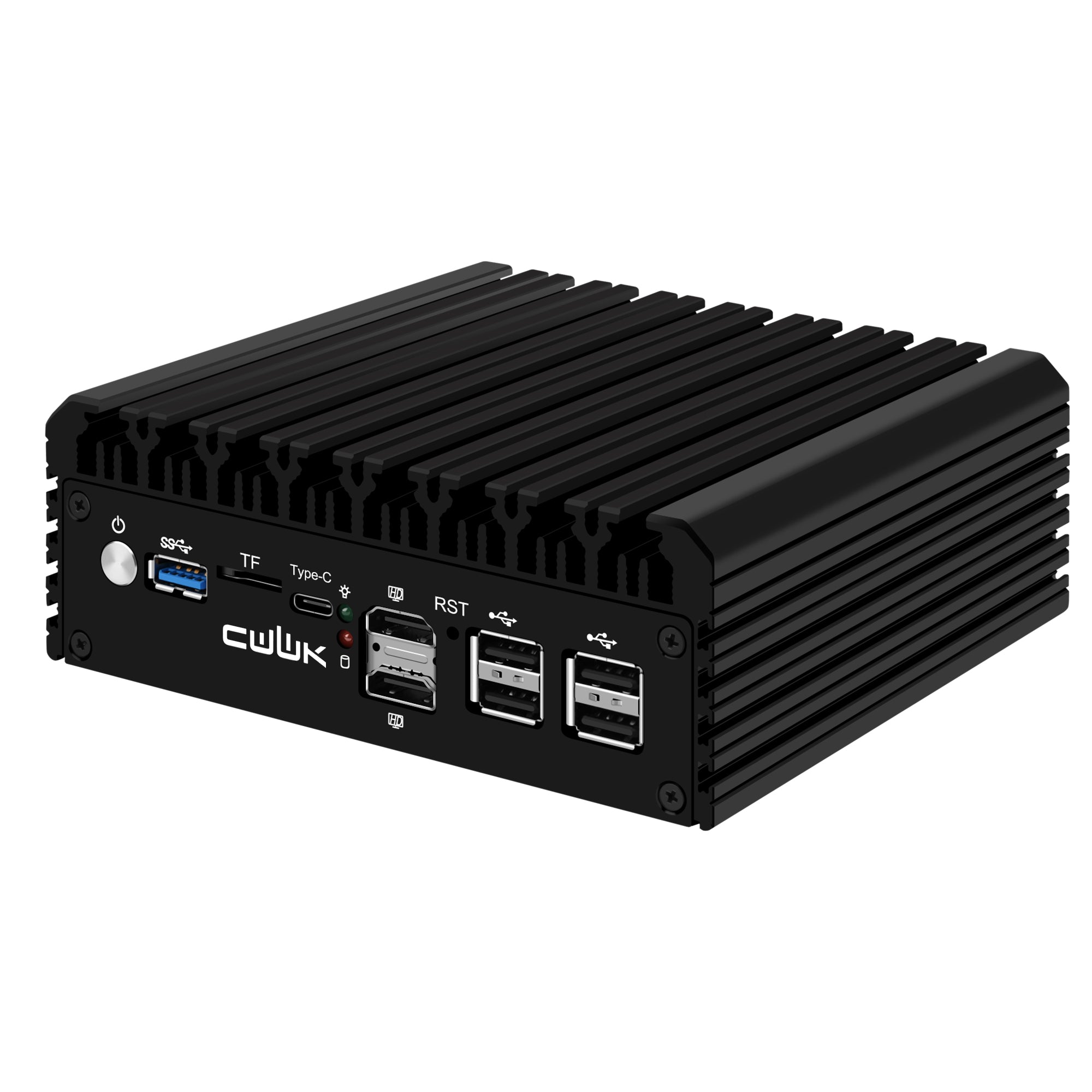 CWWK F7 Firewall Mini PC N97/N100/N200/N150/N300/N305/N100 ,Micro Appliance Opnsense Fanless Mini Computer 6 x 2.5 GBE i226V LAN Router, DDR5 RAM  NVMe SSD