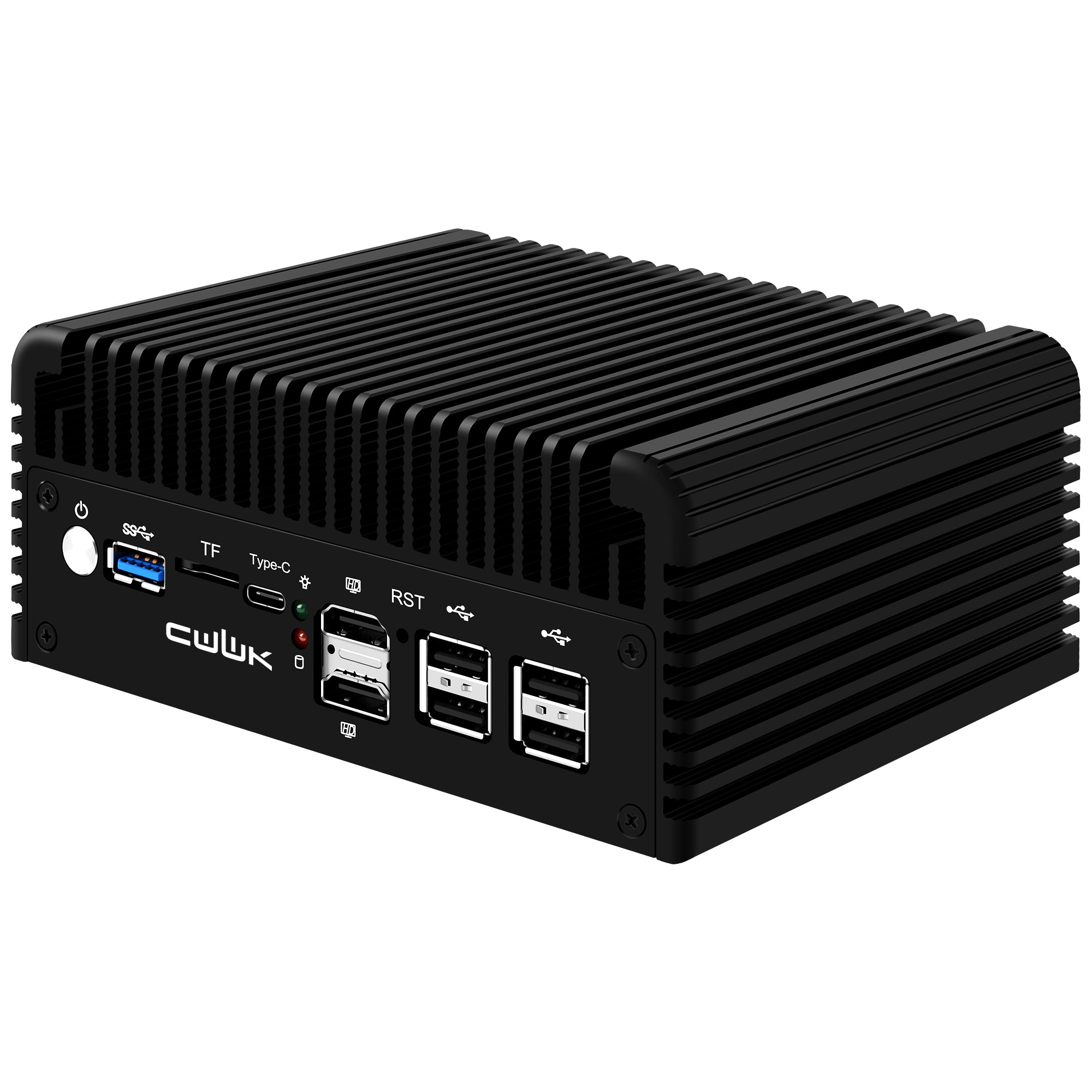 CWWK F9 Fanless Mini PC Firewall Hardware for Opnsense Pfsense,Softer Router N150 N100 N305 N355, 6 x 2.5 Gbe i226V Lan