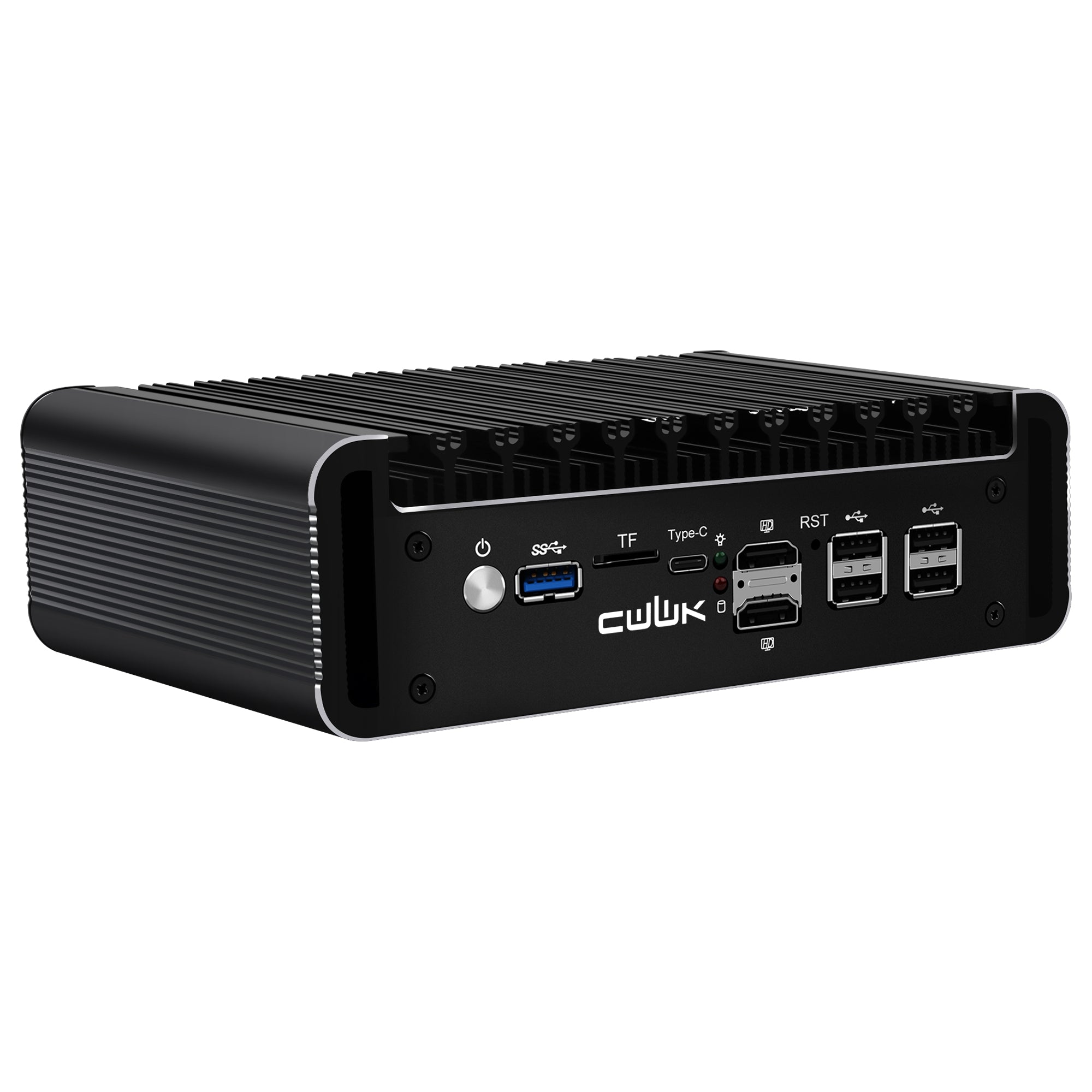 CWWK F11 Fanless Mini PC Firewall Hardware for Opnsense Pfsense,Softer Router Intel N150 N100 N305 N355, 6 x 2.5 Gbe i226V Lan, DDR5 RAM NVMe SSD