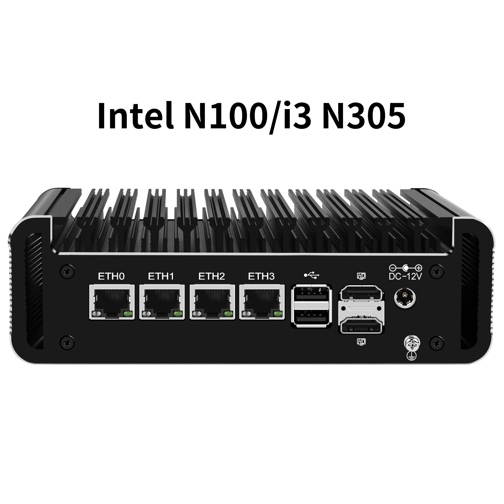 CWWK F3 Fanless Mini PC Firewall Appliance with 4 x Intel i226 2.5GbE, DDR5, Dual NVMe, Dual SATA, HDMI/DP/Type-C