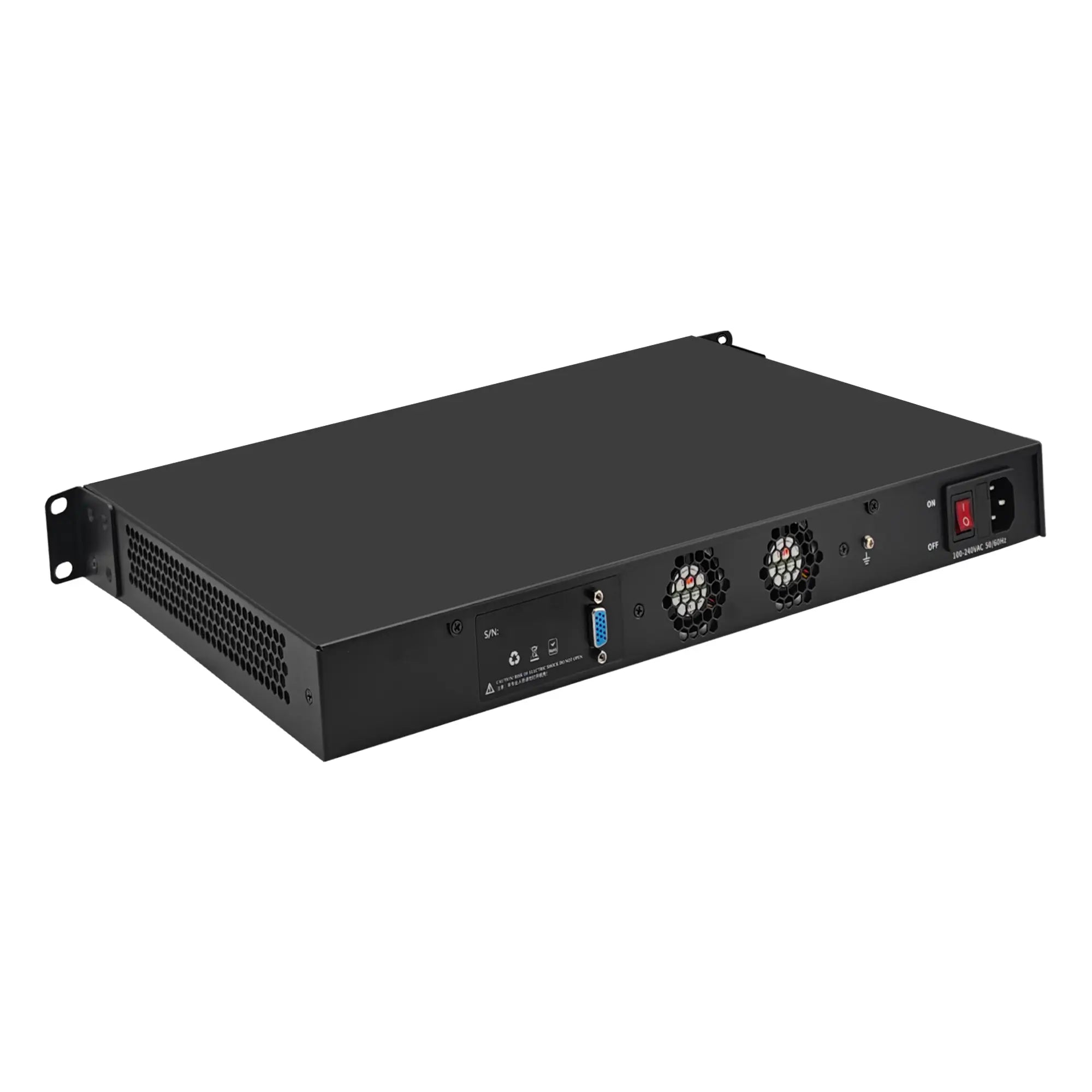 CWWK CW-U87 Rackmount Firewall Appliance, Intel Core i5-4300M, 8 port 2.5GbE LAN and Optional 2×10GbE SFP+